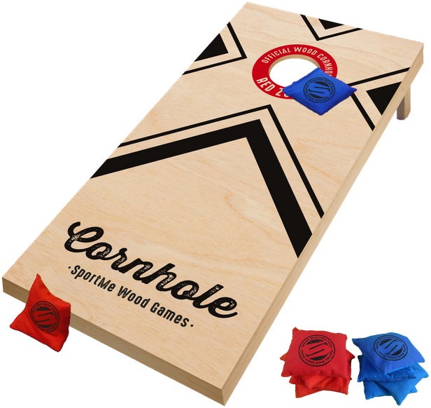 SportMe Official Wood Sackloch-Spiel von SportMe