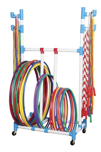 Sportime 1449434 Hoop-N-Rope-Wagen von Sportime