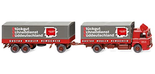 Sportsman Pritschenhängerzug Man H0 Modell LKW für Hobbyisten, Sammler, oder Enthusiasten von Truck-Modellen, Jugendliche+ von Sportsman