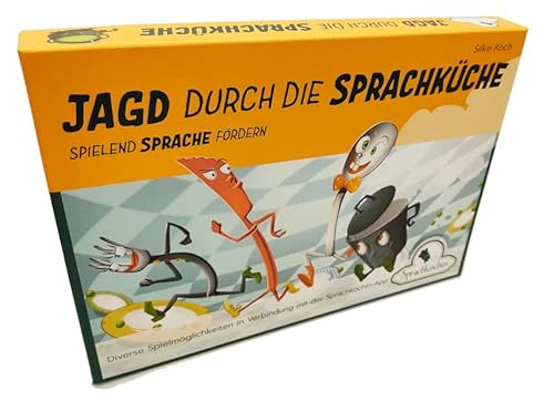 Jagd durch die Sprachküche - das Innovative Lernspiel zur Förderung der kindlichen sprachlichen Fähigkeiten mit ganz besonderen Zutaten von Sprachköchin