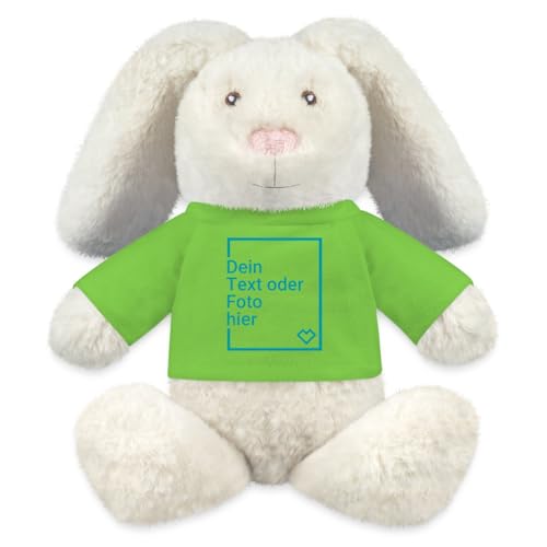 Spreadshirt Kuscheltier Hase Selbst Gestalten Mit Foto Oder Text | Plüschtier Personalisiert Kuscheltier Plüsch Hase, One Size, Hellgrün Spreadshirt Kuscheltier Hase Selbst Gestalten Mit Foto Oder Text | Plüschtier Personalisiert Kuscheltier Plüsch Hase, One Size, Hellgrün von Spreadshirt