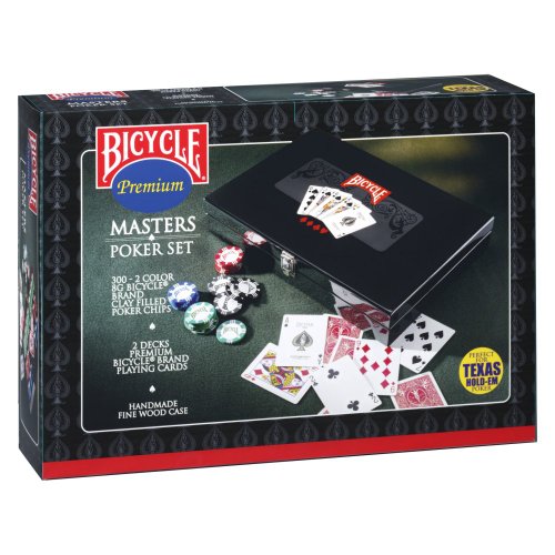 US Playing Card Company Bicycle - Masters Poker Set von Fournier