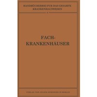 Fachkrankenhäuser von Springer Berlin