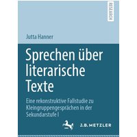 Sprechen über literarische Texte von Springer Berlin