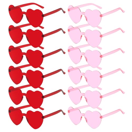Sprinlot Herz Sonnenbrille Rot Rosa, Herz Party Brillen, Heart Shaped Brille, Brille Herzform 1 Sprinlot Herz Sonnenbrille Rot Rosa, Herz Party Brillen, Heart Shaped Brille, Brille Herzform 1 von Sprinlot