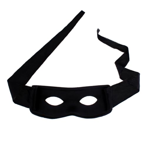 Sprinlot Panzerknacker Maske, Augenmaske Schwarz, Räuber Maske, Dieb Maske, Einbrecher Maske, Zorro Maske, Bankräuber Maske Für Halloween Und Karneval von Sprinlot