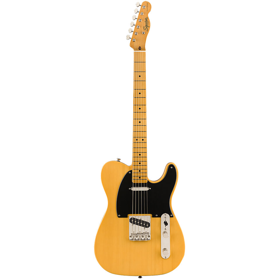 Squier Classic Vibe &#39;50s Telecaster BTB Butterscotch Blonde E-Gitarre von Squier