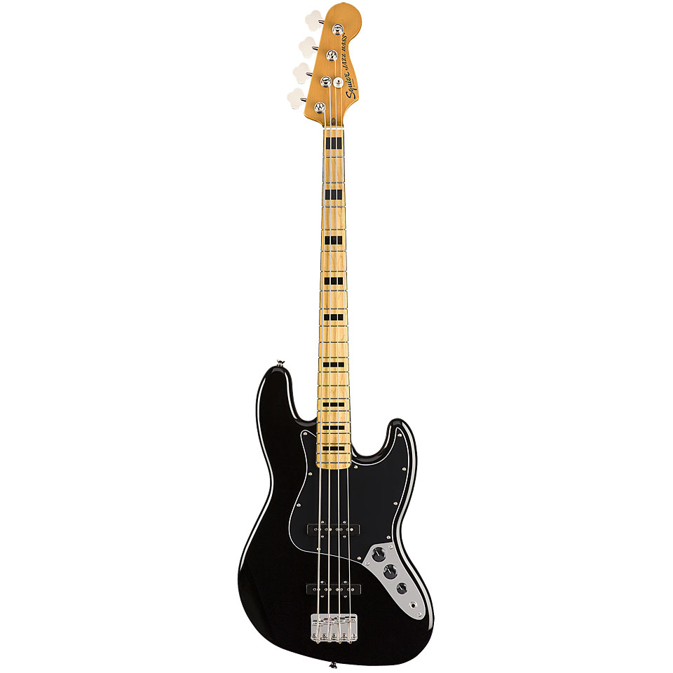 Squier Classic Vibe &#39;70s Jazz Bass Black MN E-Bass von Squier