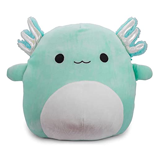 Squishmallow Offizielles Kellytoy Sammlerstück Sea Life Squad Squishy weiche Tiere Ozeanfische (Anastasia Axolotl, 25,4 cm) von Squishmallows