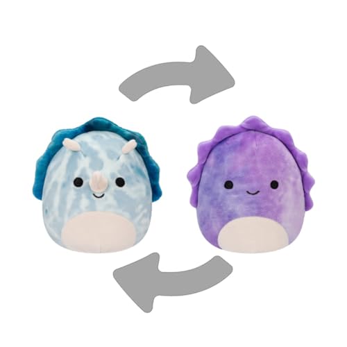 Jazwares Squishmallows – Flip A Mallow 13 cm P17 – Delilah The Purple Dino/Jerome The Blue Dino Jazwares Squishmallows – Flip A Mallow 13 cm P17 – Delilah The Purple Dino/Jerome The Blue Dino von Squishmallows