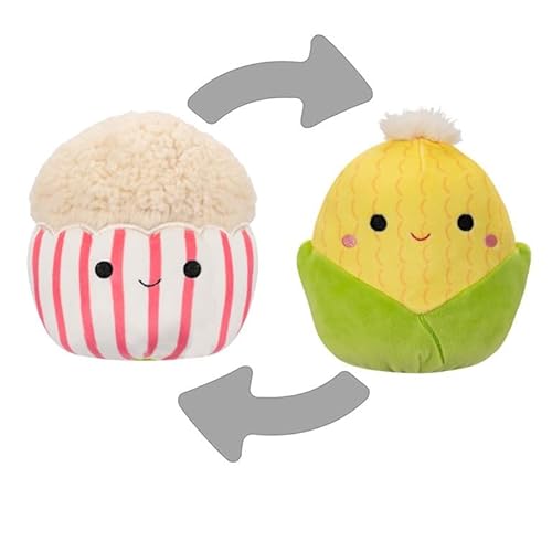 Jazwares Squishmallows Flip A Mallow 13 cm Popcorn/Horn (23131P16) von Squishmallows