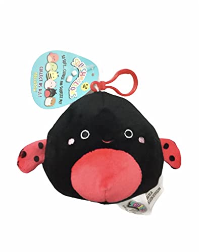 Kellytoy Squishmallows Rucksack Clip Ons Plüschkissen (Trudy The Ladybug) von Squishmallows