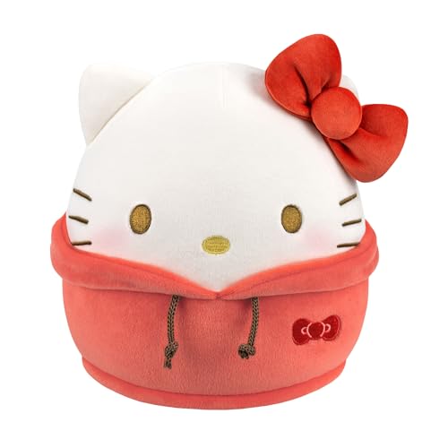 Squishmallows SQSN00754 - Hello Kitty and Friends Hello Kitty im Hoodie 25 cm, offizielles Jazwares Plüsch, superweiches Kuscheltier Squishmallows SQSN00754 - Hello Kitty and Friends Hello Kitty im Hoodie 25 cm, offizielles Jazwares Plüsch, superweiches Kuscheltier von Squishmallows
