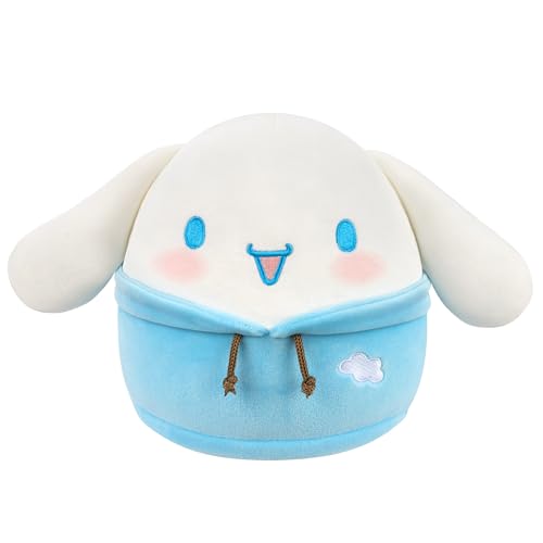 Squishmallows SQSN00757 - Hello Kitty and Friends Cinnamoroll im Hoodie 25 cm, offizielles Jazwares Plüsch, superweiches Kuscheltier Squishmallows SQSN00757 - Hello Kitty and Friends Cinnamoroll im Hoodie 25 cm, offizielles Jazwares Plüsch, superweiches Kuscheltier von Squishmallows