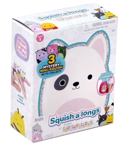 Squish-a-Longs Clip & Go - Serie 1 Sortiment von Squishmallows