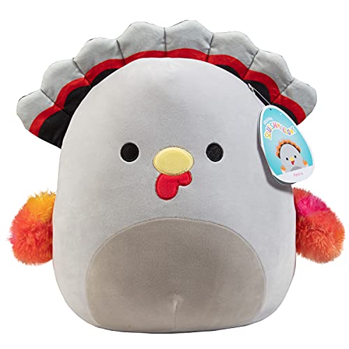 Squishmallow 30,5 cm Petina The Turkey – Thanksgiving Offizielles Kellytoy – niedliches und weiches Plüschtier – tolles Geschenk für Kinder von Squishmallows