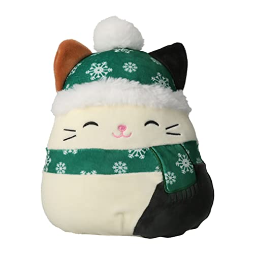 Squishmallow 7" Cam The Cat with Scarf and Hat von Squishmallows