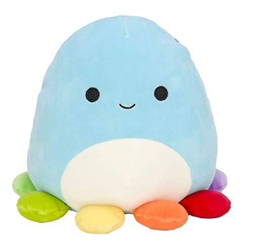 Squishmallow Colorful Octopus 20 cm (8 inch) Jerrika Plush Stuffed Animal Super Soft Cuddle Pillow von Squishmallows