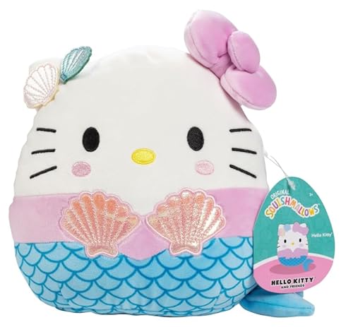 Squishmallow Hello Kitty (Blue Mermaid) Hello Kitty and Friends 5 inch Plush von Squishmallows