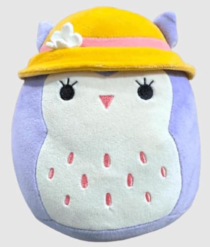 Squishmallow Holly The Owl with Bucket Hat, 5 inch Plush von Squishmallows