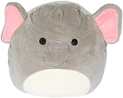 Squishmallow Kellytoy Mila Plüschtier Elefant, 20,3 cm, Grau von Squishmallows