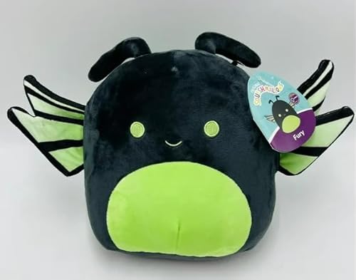 Squishmallow Kellytoy Original Fury Hornet 20,3 cm Check-in-Serie exklusiv, schwarz & gr n von Squishmallows