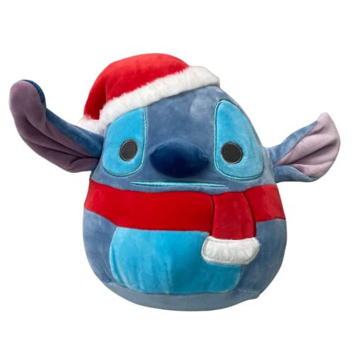 Squishmallow Official KellyToy 8" Disney Stitch Christmas Holiday Plush von Squishmallows