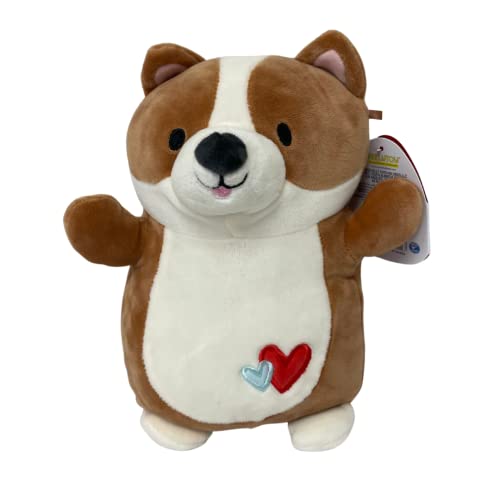 Squishmallow Official KellyToy Valentine's Day Squad (Reginald The Corgi, 10 Inch Hug Mees) von Squishmallows