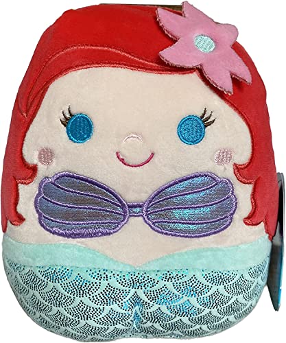 Squishmallow Official Kellytoy Disney Characters Squishy Soft Stuffed Plush Toy Animal (5 Inch, Ariel) von Squishmallows