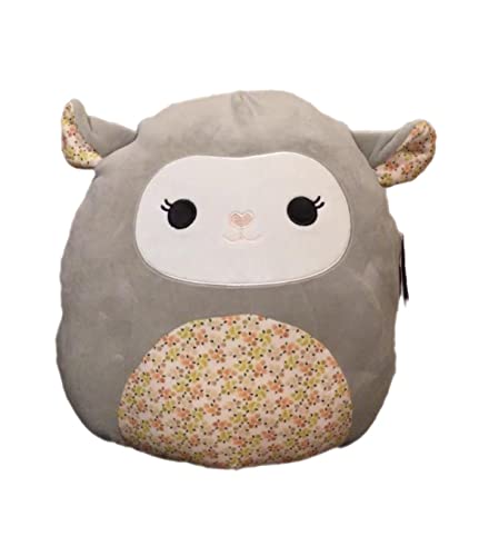 Squishmallow Official Kellytoy Easter Spring Squishy Soft Plush Toy Animal (Elea Lamb (Floral), 8 Inches) von Squishmallows