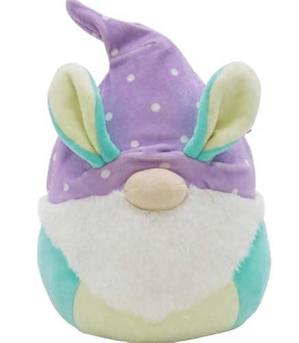 Squishmallow Official Kellytoy Easter Spring Squishy Soft Plush Toy Animal (Maddox Bunny Gnome, 12 Inches) von Squishmallows