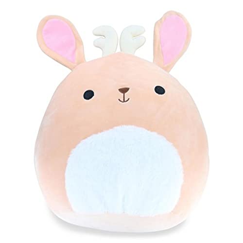 Squishmallow Official Kellytoy Magical Fantasy Squad Squishy Soft Animals Choose Dragons Bigfoots Unicorns and More (Tan, Andrew Jackalope, 5 Inch) von Squishmallows