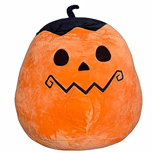 Squishmallow Offizielles Kellytoy Halloween Squishy weiches Plüschtier Tiere (Paige Pumpkin (Silber), 12,7 cm von Squishmallows