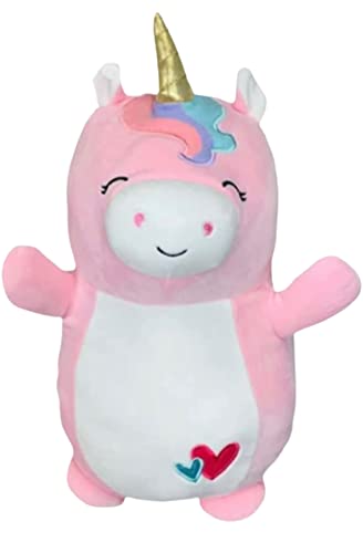 Squishmallow Offizielles Kellytoy Hug Mees Sammlerst ck, Squishy, weiches Pl schtier Haustiere (Ilene Einhorn (Herz-Bauch), 25,4 cm von Squishmallows