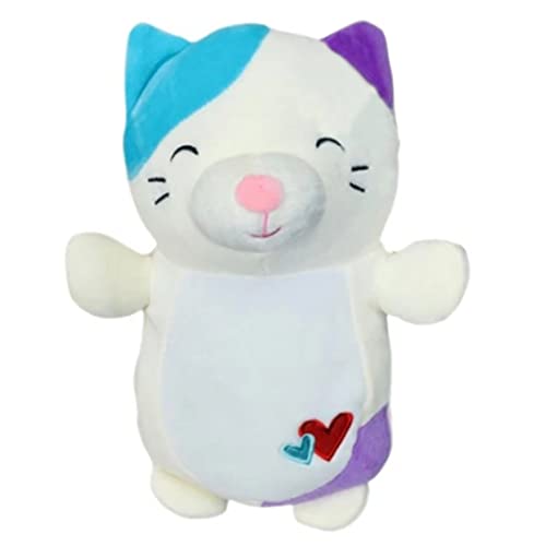 Squishmallow Offizielles Kellytoy Hug Mees Sammlerstück, weiches Plüschtier (Cora Katze (Herzen), 25,4 cm von Squishmallows