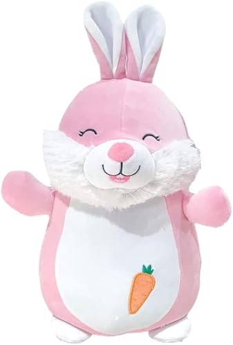 Squishmallow Offizielles Kellytoy Hug Mees Squishy weiches Plüschtier (Bop Bunny (Karotte), 35,6 cm von Squishmallows