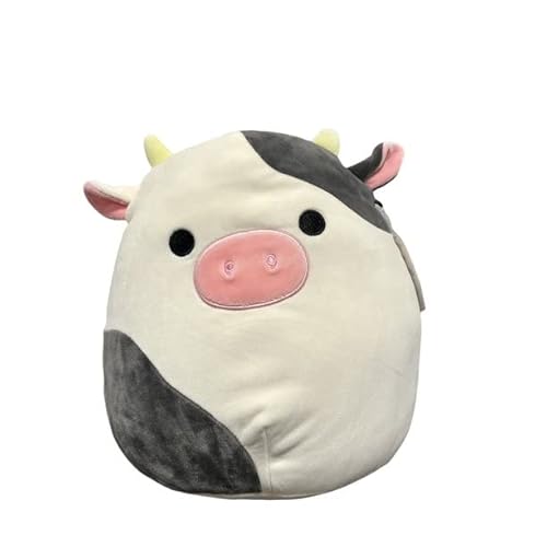 Squishmallow Offizielles Kellytoy Pl sch-Sammelst ck, Farm Squad Squishy Soft Animals (Connor Cow, 30,5 cm) von Squishmallows