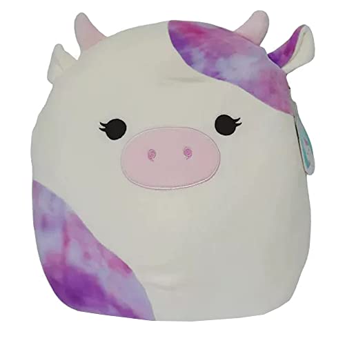 Squishmallows Offizielles Kellytoy Plüschtier Farm Squad Squishy Soft Plush Toy Animals (Kalina Kuh, 35,6 cm) von Squishmallows