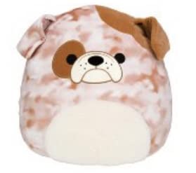 Squishmallow Offizielles Kellytoy Plush Pets Squad Hunde Katzen Hasen Fr sche Squishy weiches Pl schtier Tiere (Bronk die Bulldogge, 25,4 cm) von Squishmallows