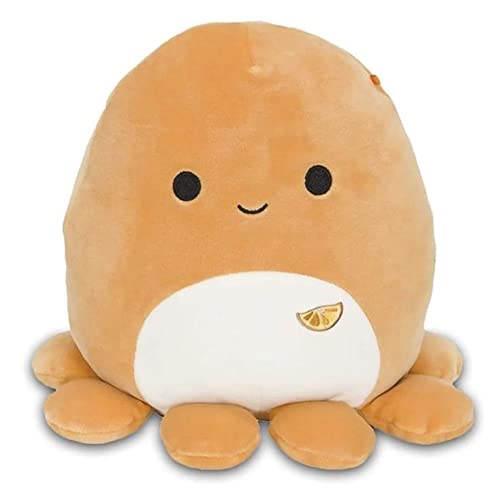 Squishmallow Offizielles Kellytoy Sammlerst ck Sea Life Squad Squishy Soft Animals Ocean Fish (Orange/Wei , Veronica Octopus, 20,3 cm) von Squishmallows