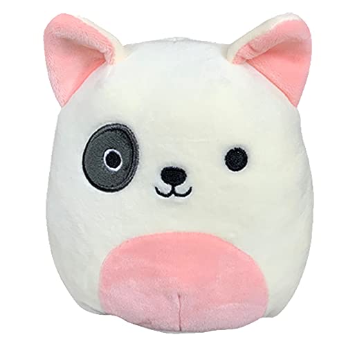 Squishmallow Offizielles Kellytoy Sammlerst ck f r Hunde, Katzen, Hasen, Fr sche, weiche Tiere (Charlie Bullterrier, 20,3 cm) von Squishmallows