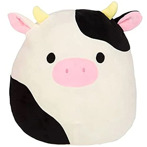 Squishmallow Offizielles Kellytoy Sammlerstück, Plüsch, Farm Squad, weiche Tiere (Connor Cow, 30,5 cm) von Squishmallows