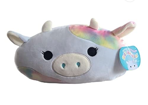 Squishmallow Offizielles Kellytoy Sammlerstück, stapelbar, Plüschtier, viele zur Auswahl, Caedia Cow, 20,3 cm von Squishmallows