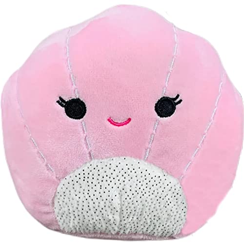 Squishmallow Offizielles Kellytoy Sammlerstück Sea Life Squad Squishy weiche Tiere Ozeanfische (Aicha Pink Seasshell, 12,7 cm) von Squishmallows