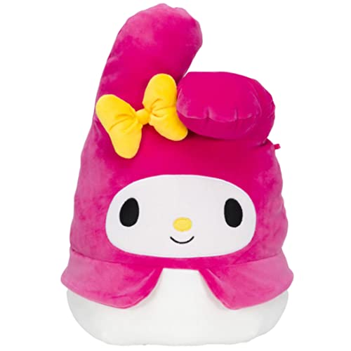 Squishmallow Offizielles Kellytoy Sanrio Squad Quetschtier Plüschtier (Melodie (Pink), 17,8 cm) von Squishmallows