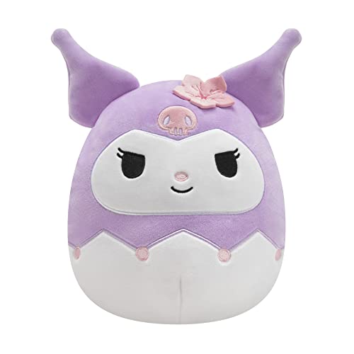 Squishmallow Offizielles Kellytoy Sanrio Squad Quetschtier Plüschtier (lila), 20,3 cm) von Squishmallows