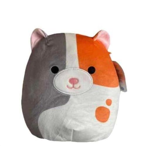 Squishmallow Offizielles Kellytoy Yasmin der Igel Squishy Soft Plush Toy Animal (Everett Orange Spot Meerschweinchen) von Squishmallows