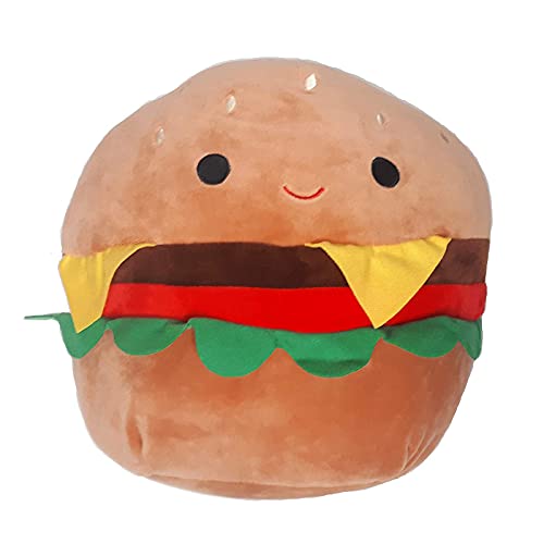 Squishmallow Oficial Kellytoy Food Squad Plush Toys Soft Plush Animal (Carl Cheeseburger, 5 Inch) von Squishmallows