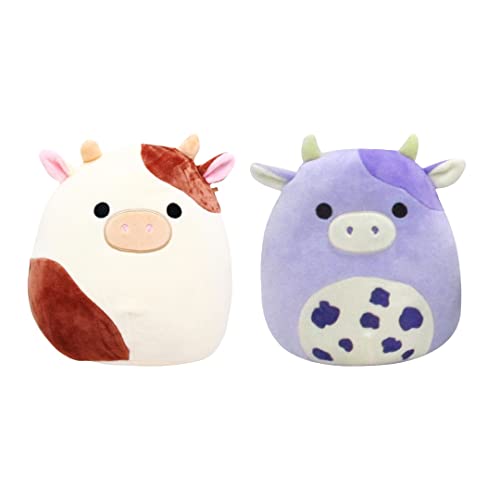 Squishmallow Perfect Pairs – Set mit 2 Squishmallows – Sammeln Sie alle (Ronnie Cow & Bubba Cow 20,3 cm Set) von Squishmallows