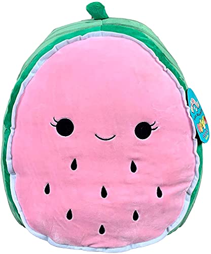 Squishmallow S Offizielles Kellytoy Food Squad Pl schtier, weiches Pl schtier (Wanda-Wassermelone, 12,7 cm) von Squishmallows